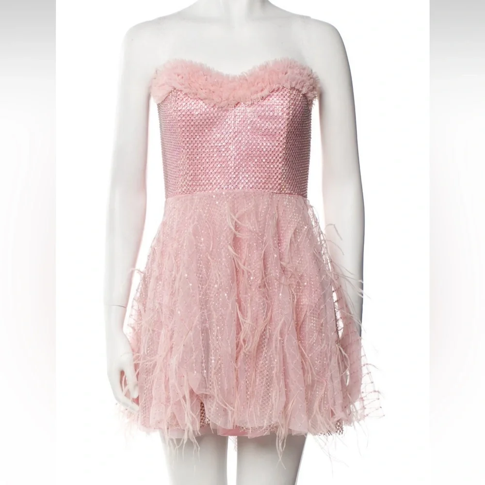 Loveshackfancy Marvella party dress in baby pink - Picture 2 of 5